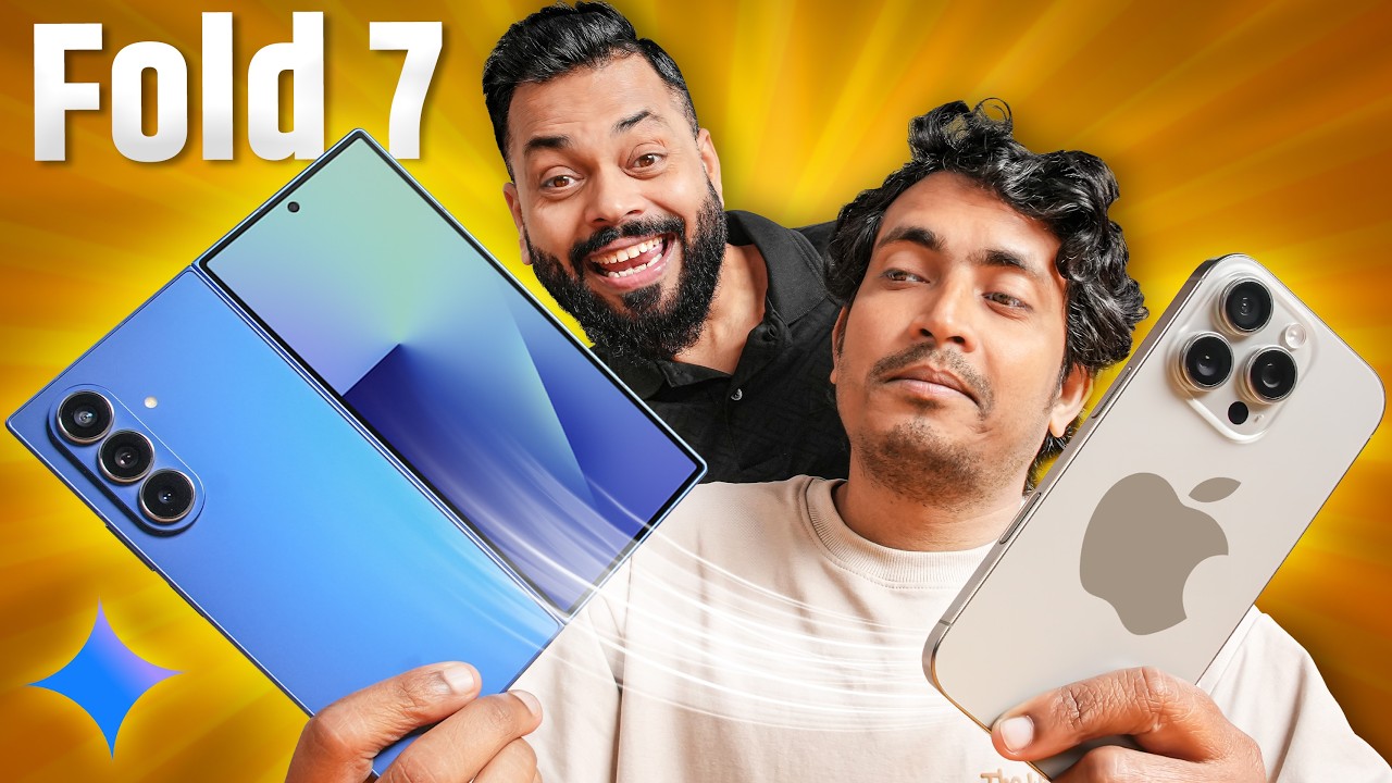 Switching from iPhone to Galaxy Z Fold 7 ⚡️ The Perfect Fold!