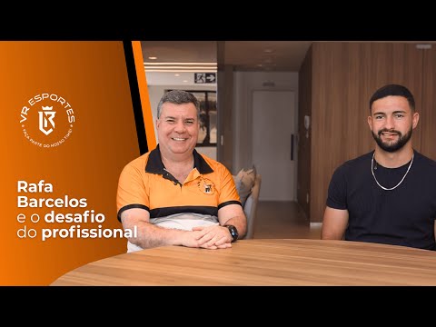 Rafa Barcelos em conversa com Paulo Vilhena