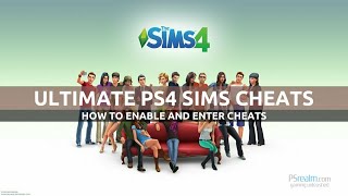 Sims 4 PS4: Cheat Mode Activation Tutorial