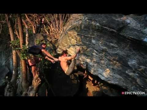 Beach Bouldering In Brazil With Paul Robinson And Felipe Camargo | The Thrill Of Brazil Ep. 1