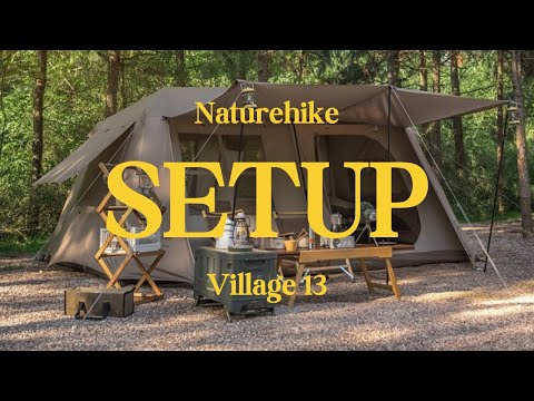 Naturehike Village 13 Setup Video Philippines - Automatic Camping Tent