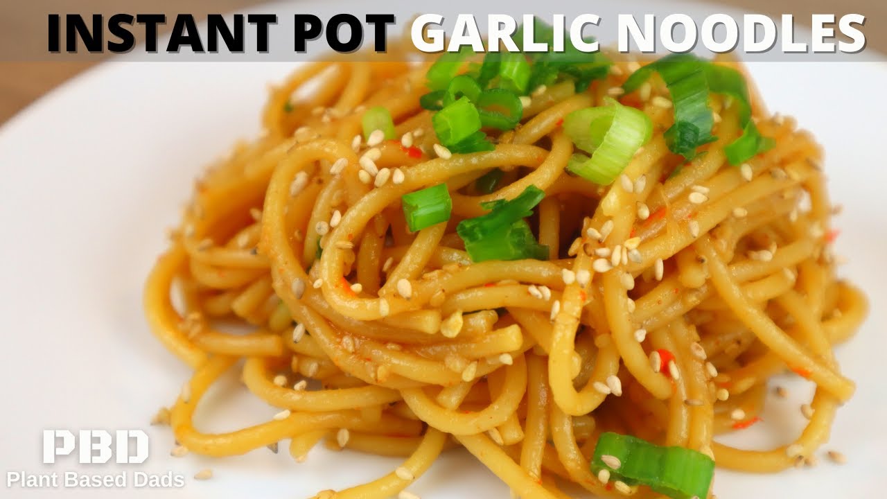 Watch video OUR BEST INSTANT POT GARLIC NOODLES | Starch Solution Garlic Noodles |What I Eat On Starch Solution. Now OUR BEST INSTANT POT GARLIC NOODLES | Starch Solution Garlic Noodles |What I Eat On Starch Solution.