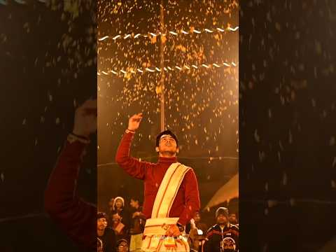 Varanasi Ganga Aarti is life-changing experience 🕉️🪔 #kashi #gangaaarti  #varanasi #travel
