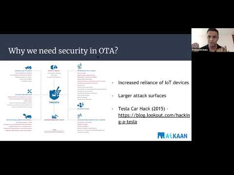 Secure OTA Framework (Webinar) for Smart Mobility (Uptane standards)