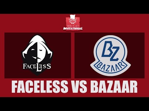 FACELESS VS TEAM BAZAAR GAME 2| Mr. Cat Invitational Season 2 | BO5