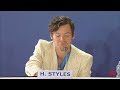 harry styles being clueless in don't worry darling interviews at venice ff 2022