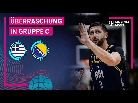 Griechenland - Bosnien & Herzegowina, Highlights mit Live-Kommentar | EuroBasket | MAGENTA SPORT