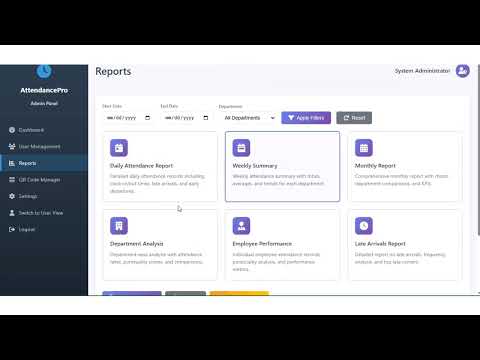 Attendance Tracking Software