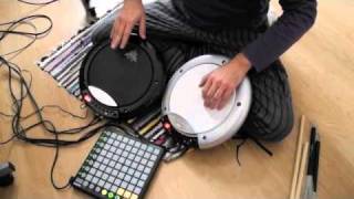 Video thumbnail for Testing a pair of Korg Wavedrum (black limited edition) - Tabla (different tuning) Demo by Marcel Vén