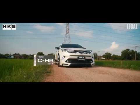 HKS LEGAL TOYOTA C-HR HYBRID CARBON TAIL