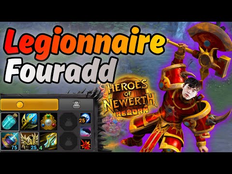HoN REBORN Fouradd - Legionnaire calls and chops off all the heads ?!!