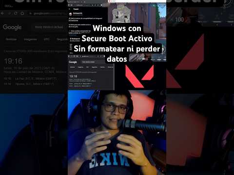 Secure Boot TMP Fix Sin Formatear Windows GPT UEFI Español