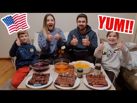 New Zealand Family Tries American Homemade Snacks sent in by Subscriber from California!!