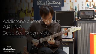 Video thumbnail for Blue Guitars - Addictone custom guitars / ARENA - Deep Sea Green Metallic S/N348 by Blue Guitars