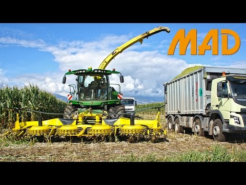 John Deere 8800i | Kemper 475plus: harvesting & technical details