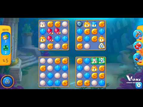 Fishdom. 9078 level no boosters and diamonds. 13 moves