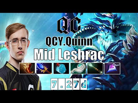 Leshrac | QCY.Quinn | Mid Leshrac | 7.27d Gameplay Highlights
