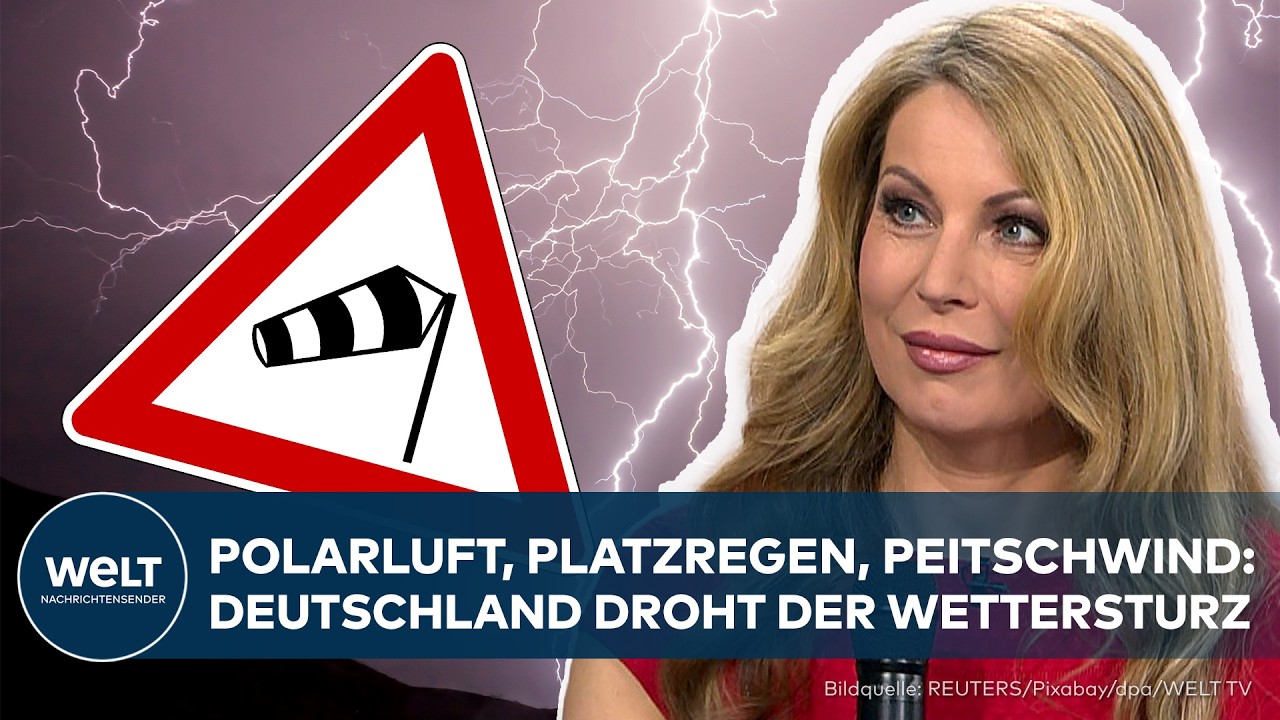 KALTFRONT TRIFFT DEUTSCHLAND: Jetzt drohen Gewitter, Sturmböen und 50 Liter Regen