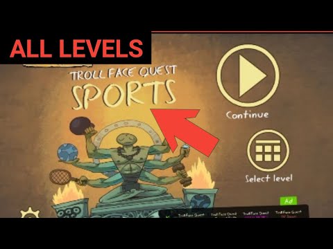 Troll Face Quest Sports Puzzle All Levels - Gameplay Walkthrough