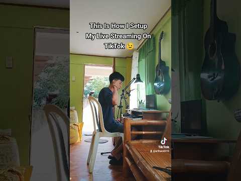 #arthand This is How I Setup My Live Streaming On TikTok #tiktoklive #setup #liveontiktok