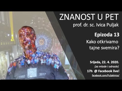 Znanost u pet S01 E13 - Kako otkrivamo tajne svemira? (za mlade i odrasle)