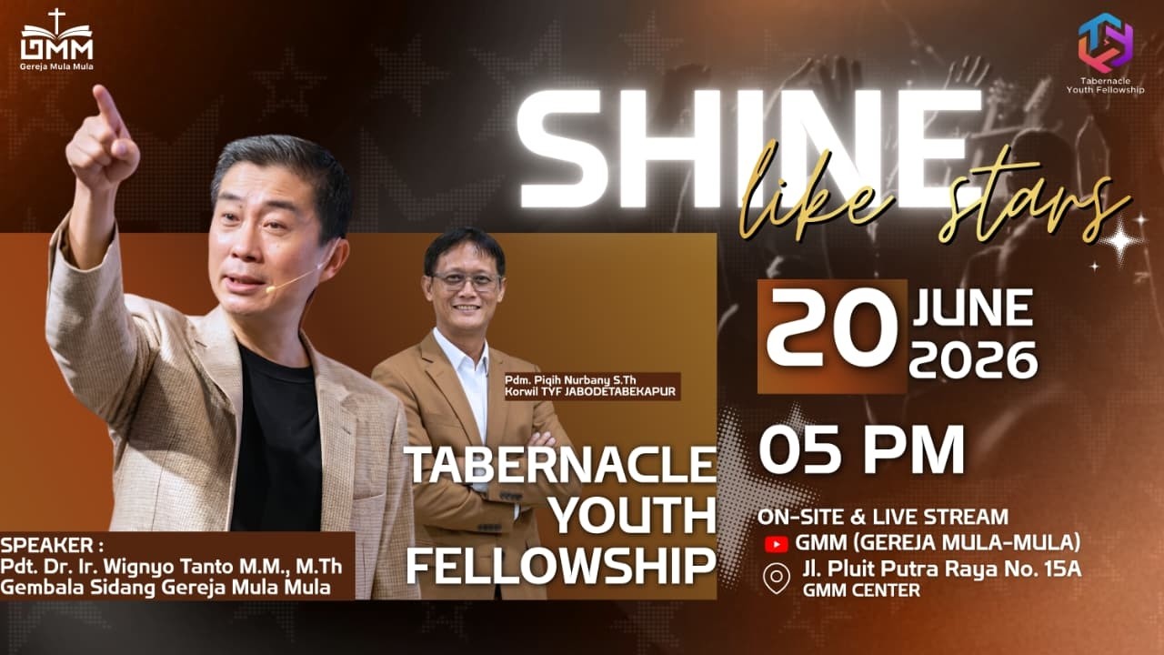 SHINE LIKE STARS – Pdt. Dr. Ir. Wignyo Tanto (200626)