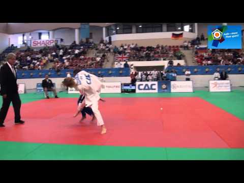 [-40kg] BRONZE - AUDIENS, Evelyne (BEL) - HUBER, Marion (ITA) - ECh U17 Cottonera 2011 (MALTA)