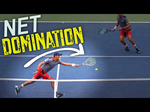 How to Fake & Poach (Doubles Net Domination Strategy) - Tennis Lesson