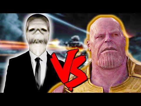 Thanos Vs Slenderman Apocalypse - Epic Battle - Mortal Kombat Costume Skin Mod
