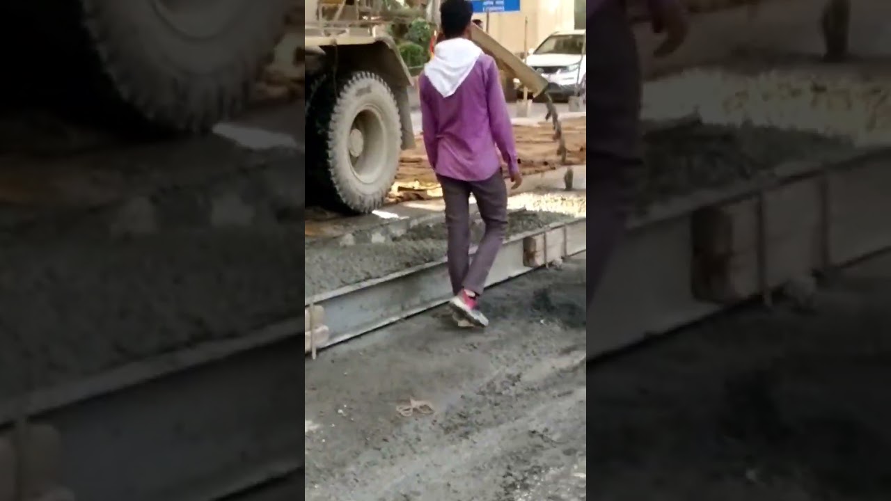 Rigid Pavement Concreting work