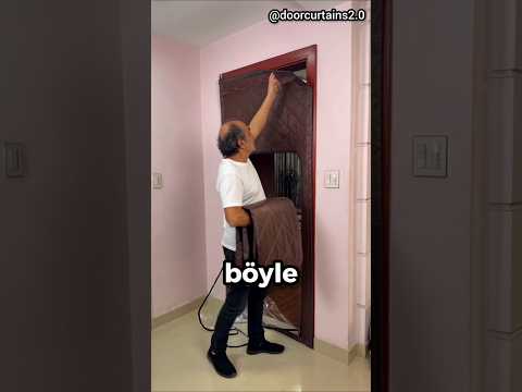 Eve çok sağlam bi kapı aldım 😄 @doorcurtains2.0