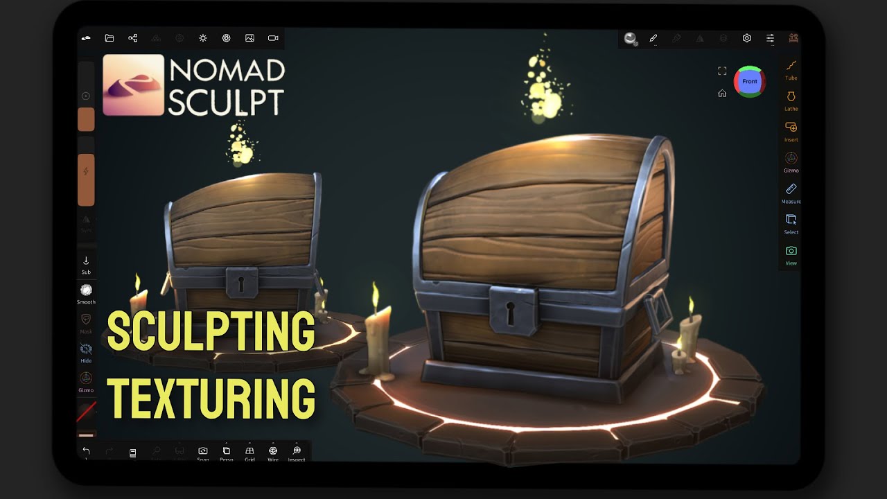 Stylized Sculpting Tutorial Nomad Sculpt [Full Process Explained]