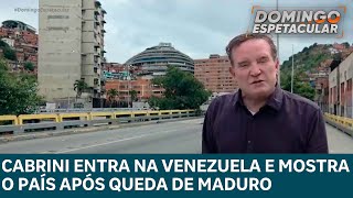 Exclusivo: Cabrini entra na Venezuela e revela realidade do país após captura de Maduro