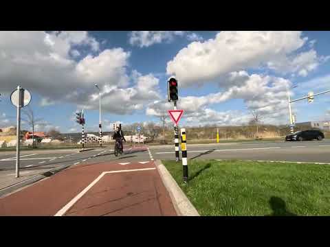 Cycling in Groningen, Netherlands | Exploring Helpman, Herewegbuurt, Villabuurt and Europapark