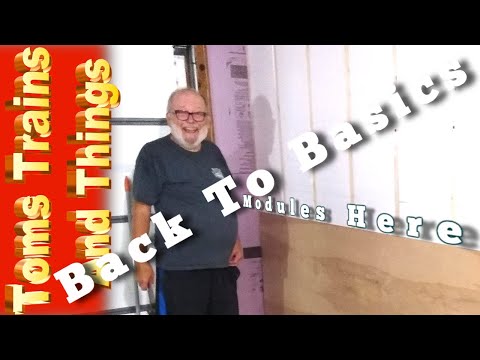 Back To Basics - Building A Model Railroad - Modules In Place
