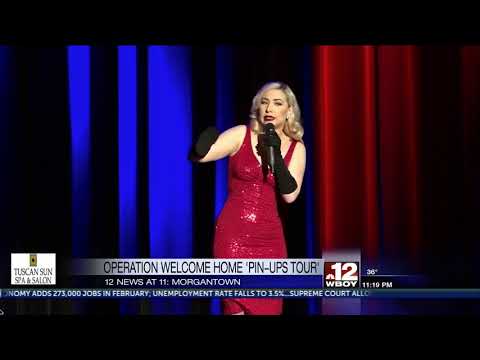 Pin-Ups on Tour on WBOY TV