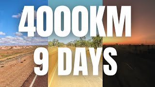 Epic Australian Roadtrip. Adelaide, SA to Derby , WA