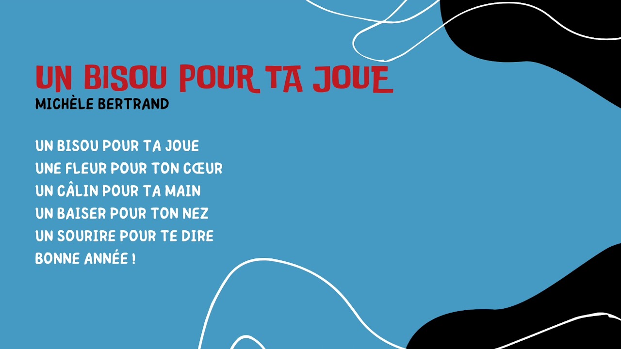 Un bisou pour ta joue - Michèle Bertrand