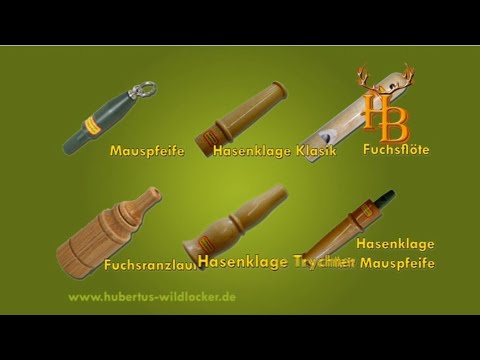 Манок на лису 2 в 1 Hubertus Hasenklage 381 раненый заяц + писк мыши - фото 1 - id-p3015465897