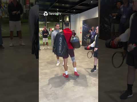 "Hey! Old Man!" 🤣 Federer & Djokovic Reunite In Shanghai