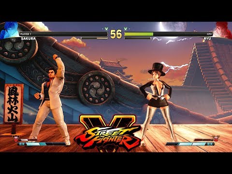 Street Fighter V AE Sakura vs Ryu PC Mod