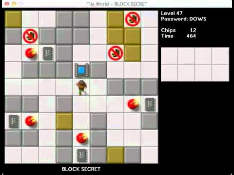 Let's Play Chip's Challenge: Chip56 - Part 16 - Pathfinding