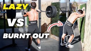 Being Lazy VS Needing A Break | How I Am Approaching My Training Now