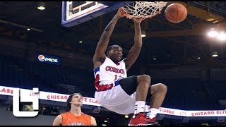 preview picture of video 'Cliff Alexander battles 7-ft Stephen Zimmerman at Chicago Elite Classic!'