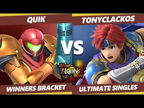 UFA 2019 SSBU - myR | quiK (Samus) Vs SMB | TonyClackos (Roy) Smash Ultimate Tournament W. Qualifier