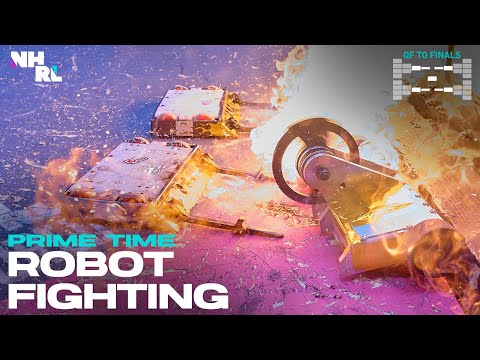 Prime Time Robot Fighting! Round 1 of NHRL's Pro World Championships