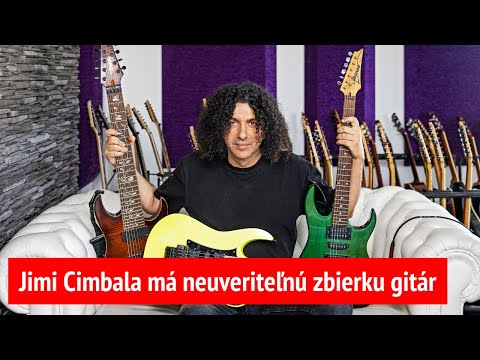 Jimi Cimbala má neuveriteľnú zbierku gitár! Hudobník úprimne: Ponuka od Patejdla všetko zmenila