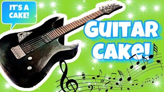 Electric Guitar - Cake Tutorial