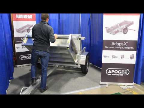 Folding the  Adapt-X trailer  in less than 90 seconds