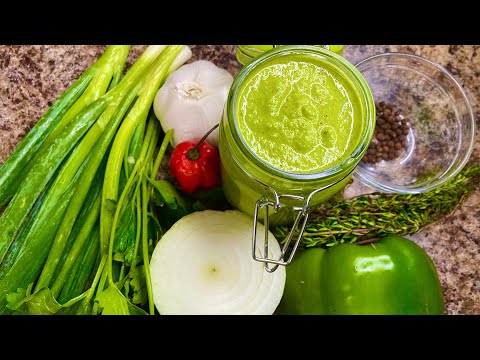 Easy Jamaican Green Seasoning | Perfect for All Dishes